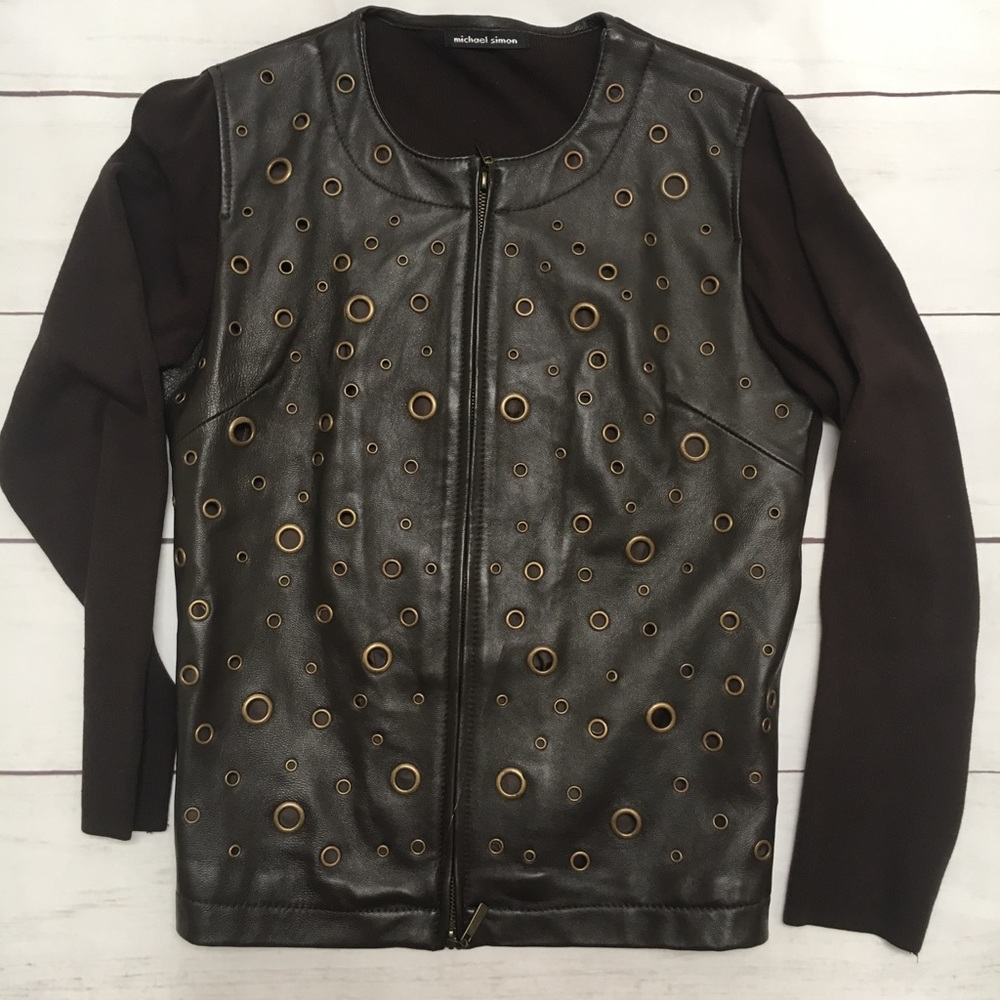 Brown/Black Michael Simon Jacket - image 1